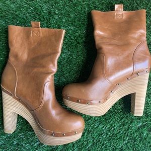 Dolce Vita Studded Leather Boots